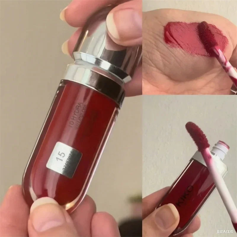 Liquid Lip Glaze — Transparent Mirror Gloss for Smooth, Fuller-Looking Lips