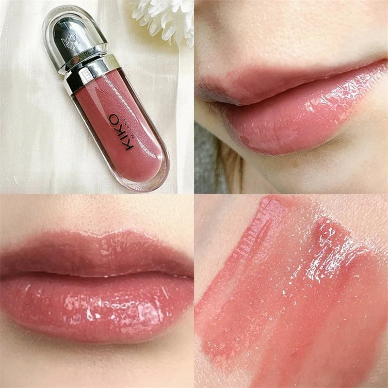 Liquid Lip Glaze — Transparent Mirror Gloss for Smooth, Fuller-Looking Lips