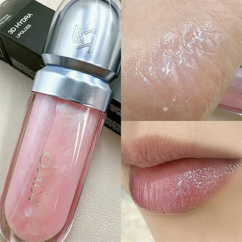 Liquid Lip Glaze — Transparent Mirror Gloss for Smooth, Fuller-Looking Lips