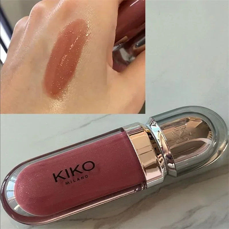 Liquid Lip Glaze — Transparent Mirror Gloss for Smooth, Fuller-Looking Lips