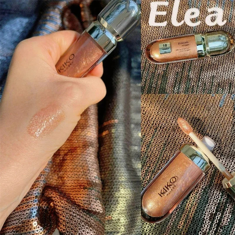 Liquid Lip Glaze — Transparent Mirror Gloss for Smooth, Fuller-Looking Lips