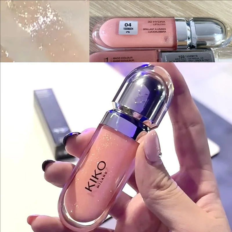 Liquid Lip Glaze — Transparent Mirror Gloss for Smooth, Fuller-Looking Lips